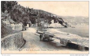 Algérie - Philippeville - Route de la Nouvelle Corniche, Douira