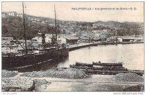 Algérie - Philippeville - Vue générale et les Quais