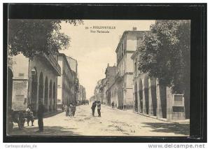 CPA Philippeville, Rue Nationale