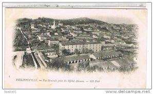 skikda   PHILLIPPEVILLE    VUE  GENERALE   TBE  1K849