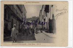 ALGERIE / ALGERIEN    PHILIPPEVILLE - Une Rue - N° 2