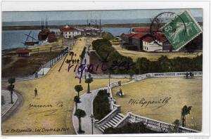 ALGERIE / ALGERIEN  PHILIPPEVILLE  LES QUAIS ET LE PORT