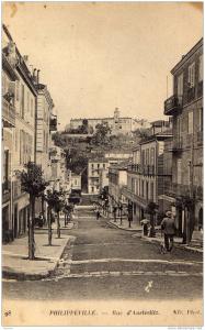 ALGERIE / ALGERIEN    PHILIPPEVILLE  Rue d´Austerlitz