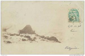 Philippeville  CARTE PHOTO, la Corniche. Dos simple. 2 Scans.