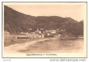 PHILIPPEVILLE SKIKDA ALGERIE 1930 VUEDE STORA  ED ? ECRITE TBE