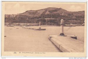 29 - PHILIPPEVILLE - Entrée du Port