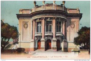 ALGERIE - PHILIPPEVILLE - Le Théatre