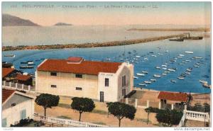 ALGERIE - PHILIPPEVILLE - Entrée du Port - Le Sport Nautique