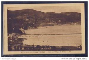 CPA Philippeville, Baie et Village de Stora