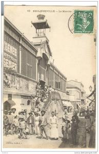 Algérie - Philippeville - le marché