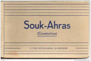 algérie. souk ahras. carnet de 10 cartes.