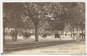 algérie   SOUK - AHRAS    place  thagaste