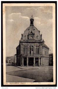 ALGERIA  / ALGERIE - SOUK AHRAS - L´ HOTEL DE VILLE - ( 2 Scans. )