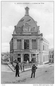 SOUK-AHRRAS OU SOUK-AHRAS  L HOTEL DE VILLE ANIMEE