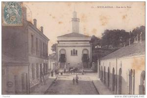 Souk Ahras.- (Algérie) Rue de la Paix - (animée)