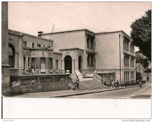 SOUK  AHRAS  ( Algérie )  -  Le groupe Scolaire   ( C.P.S.M.  , Pt - Ft  )