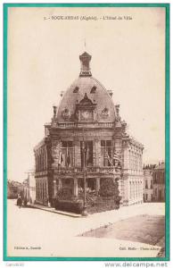 CPA ALGERIE - SOUK-AHRAS - L´HOTEL DE VILLE