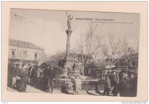 D51578 Postcard Souk Ahras Place Thagaste, Divided Back, Address Lines, terris & Cei Ed., Unused