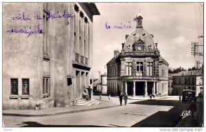 ALGERIE  SOUK AHRAS La Mairie et le Théatre