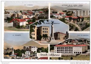 CPA (Réf N689)  1523 SOUK-AHRAS (AFRIQUE ALGÉRIE) MULTI VUES
