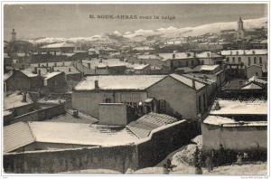 Souk Ahras sous la neige