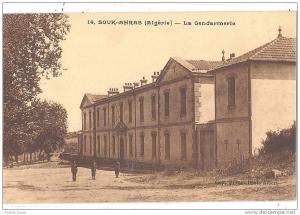 SOUK-AHRAS 'Algérie) - La Gendarmerie