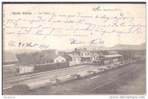 SOUK AHRAS - La  Gare