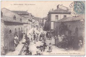 Souk Ahras.- (Algérie) Rue de Krémissa  - (belle animation)