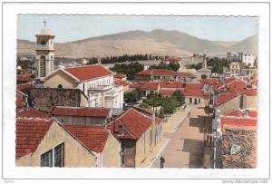 Souk-Ahras       Vue sur l'Eglise et sur la Mosquée