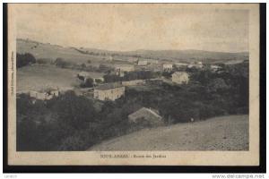 ALGERIE....SOUK AHRAS....ROUTE DES JARDINS..........ECRITE..  ‹(•¿  •)›