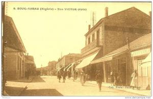 ALGERIE / SOUK-AHRAS - rue Victor Hugo