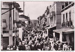 CPSM SOUK AHRAS CONSTANTINE RUE CHEIKH BENBADIS