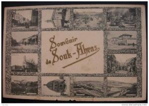 CPA SOUK-AHRAS - Souvenir