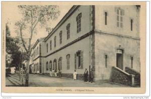 CP1 SOUK AHRAS (Algérie) - L'Hôpital Militaire
