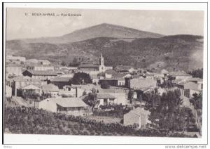 Algérie  SOUK AHRAS   Vue générale