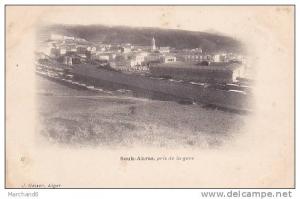 ALGERIE.SOUK AHRAS. PRIS DE LA GARE