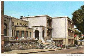 AFRIQUE. ALGERIE. SOUK AHRAS. Vue sur Le Groupe Scolaire. Carte Dentelée.