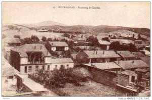 AFRIQUE. ALGERIE. SOUK AHRAS. Vue sur Le Faubourg Saint Charles.