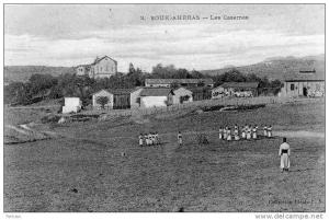 AFRIQUE. ALGERIE. SOUK AHRAS. Vue sur Les Casernes.