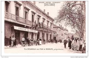 SOUK AHRAS . GRAND HOTEL D'ORIENT