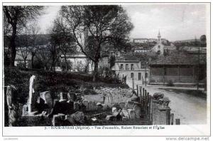SOUK AHRAS VUE D'ENSEMBLE RUINES ROMAINES ET L'EGLISE COLL ETOILE PHOTO ALBERT