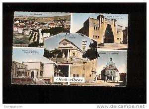 cpsm , Souk Ahras , souvenir (vues multiples ),  voyagé  en enveloppe