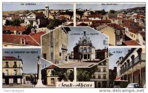 Souk Ahras - multivues - voitures anciennes