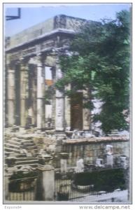 C. Postale  ALGERIE - TEBESSA - Le Temple de Minerve (1963)