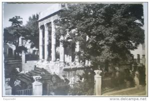 C. Postale  ALGERIE - TEBESSA - Le Temple de Minerve (1956)