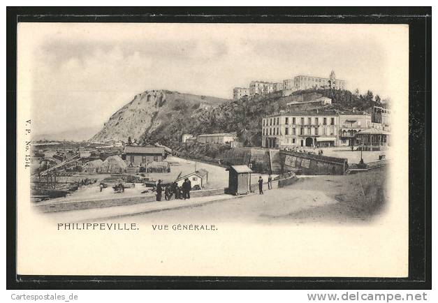 CPA Philippeville, Vue Generale
