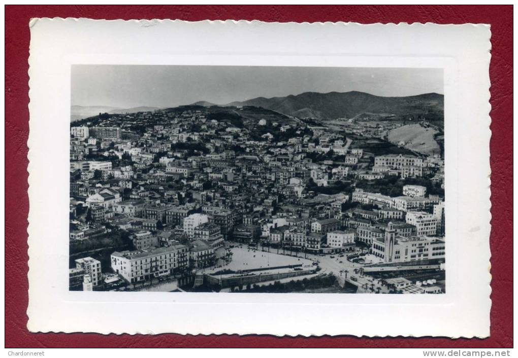 CPSM ALGERIE - PHILLIPEVILLE Vue Aérienne - Parfait état - ALGERIA AFRIQUE AFRICA Card Carte