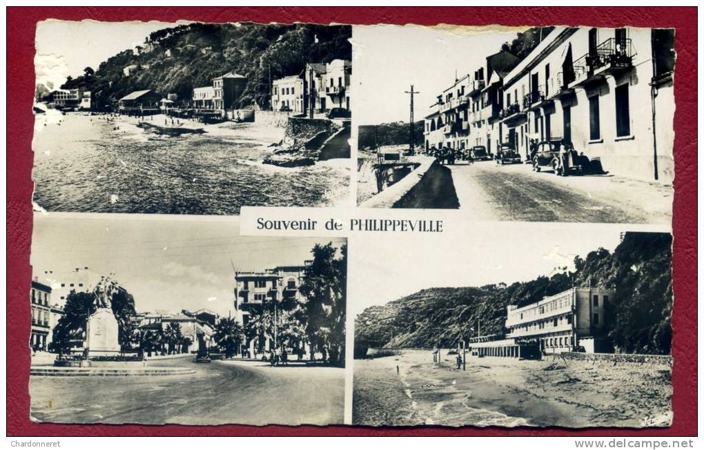 CPSM ALGERIE- Souvenirs de PHILIPPEVILLE - Jomone #1 - ALGERIA AFRIQUE AFRICA Card Carte