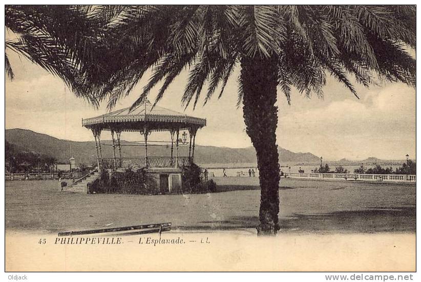 ALGERIE - PHILIPPEVILLE L'Esplanade