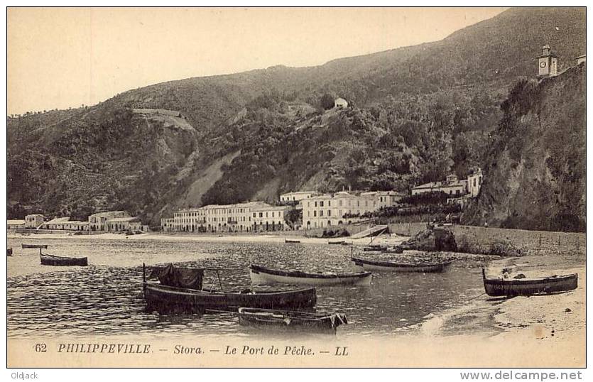 ALGERIE - PHILIPPEVILLE STORA Le Port de pêche